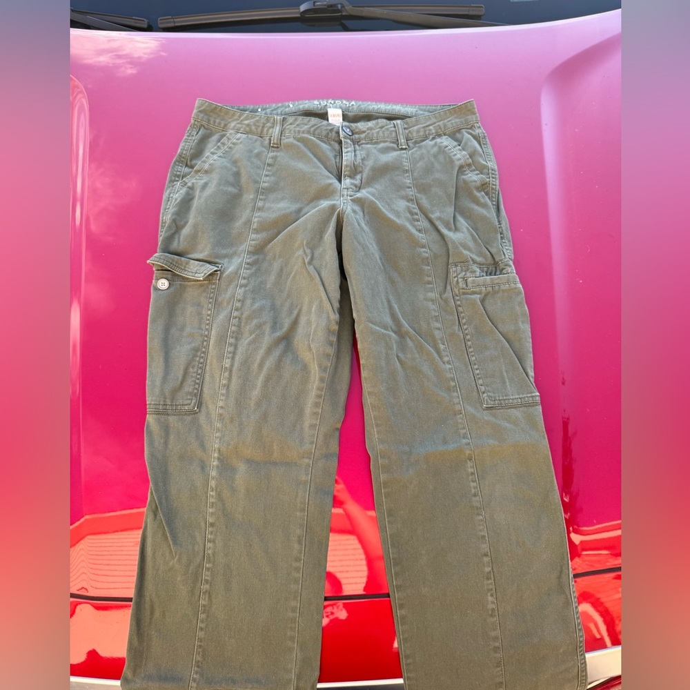 Green Cargo Pants